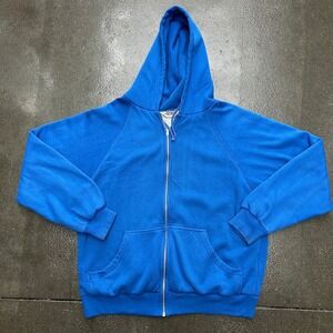 Vintage Action Waffle Knit Zip Up